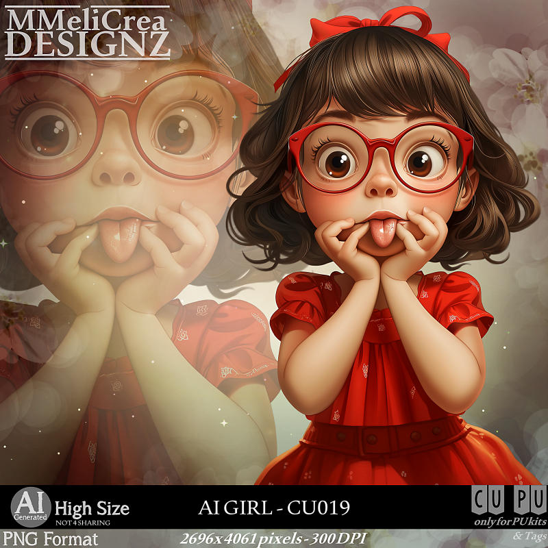 (image for) AI - GIRL CU019 (CU4PU/PNG)